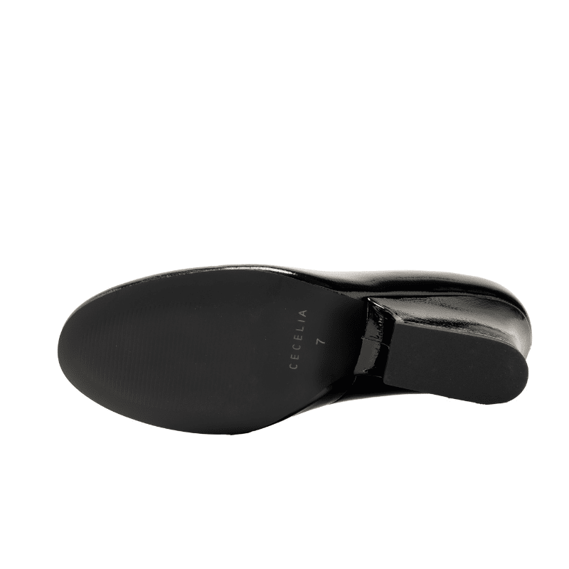 NUBIA - BLACK PATENT PUMP
