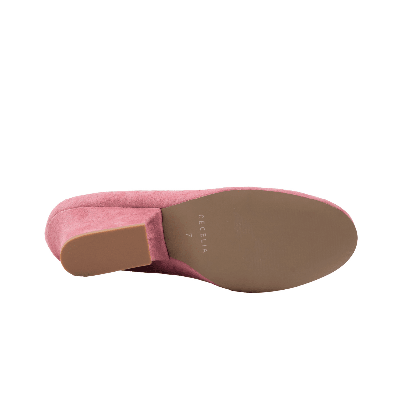 NUBIA - PINK SUEDE PUMP
