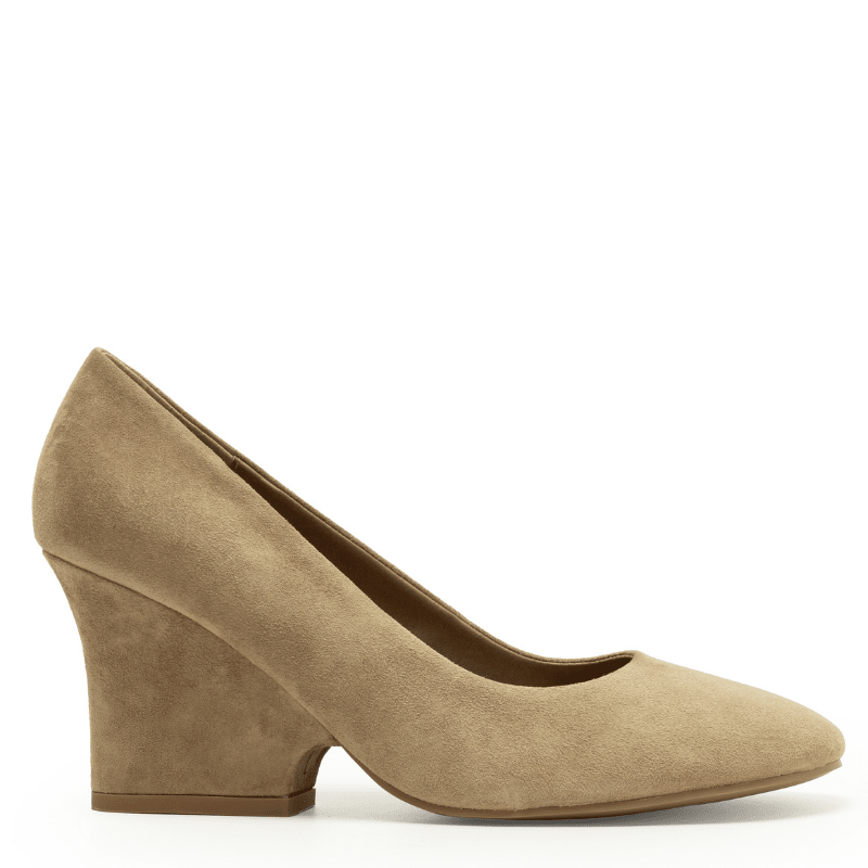 NUBIA - SAND SUEDE PUMP