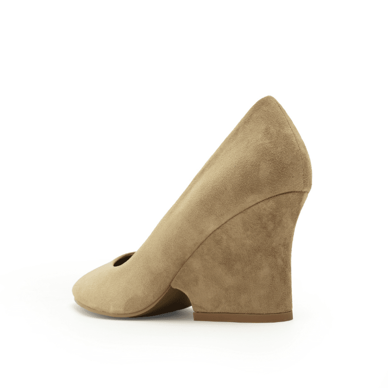 NUBIA - SAND SUEDE PUMP