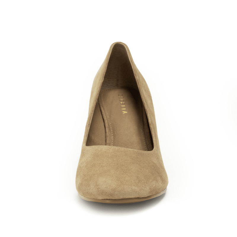 NUBIA - SAND SUEDE PUMP