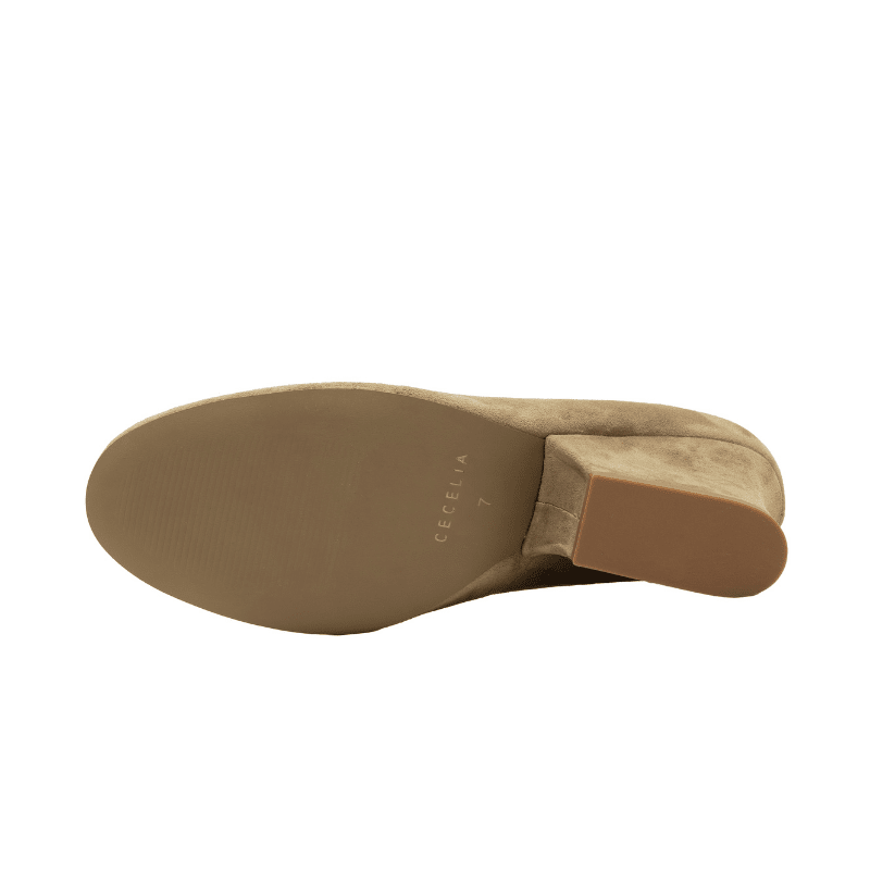 NUBIA - SAND SUEDE PUMP