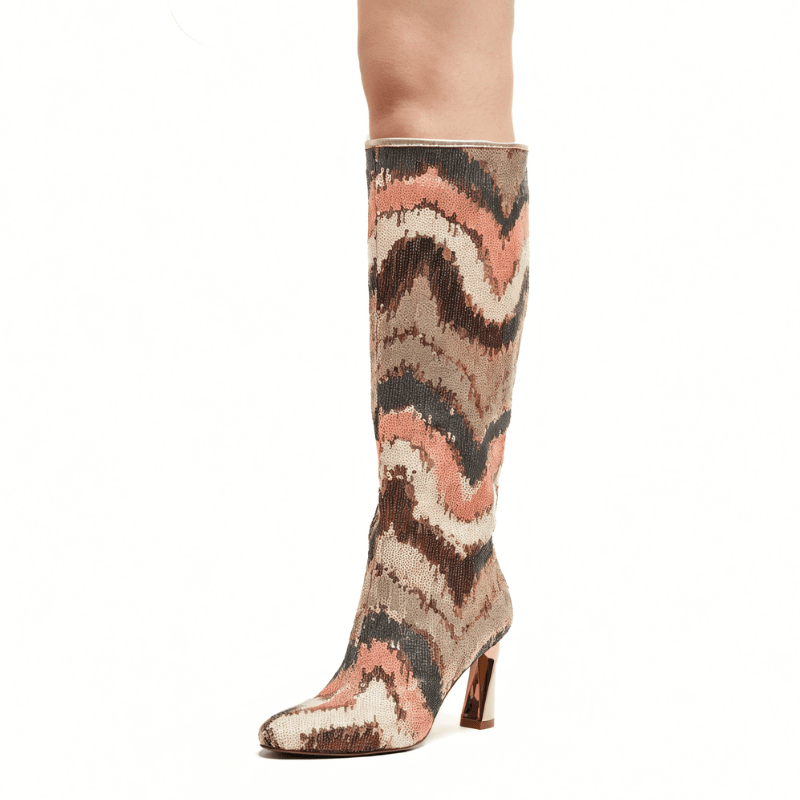 ORFA - PINK SEQUIN BOOT
