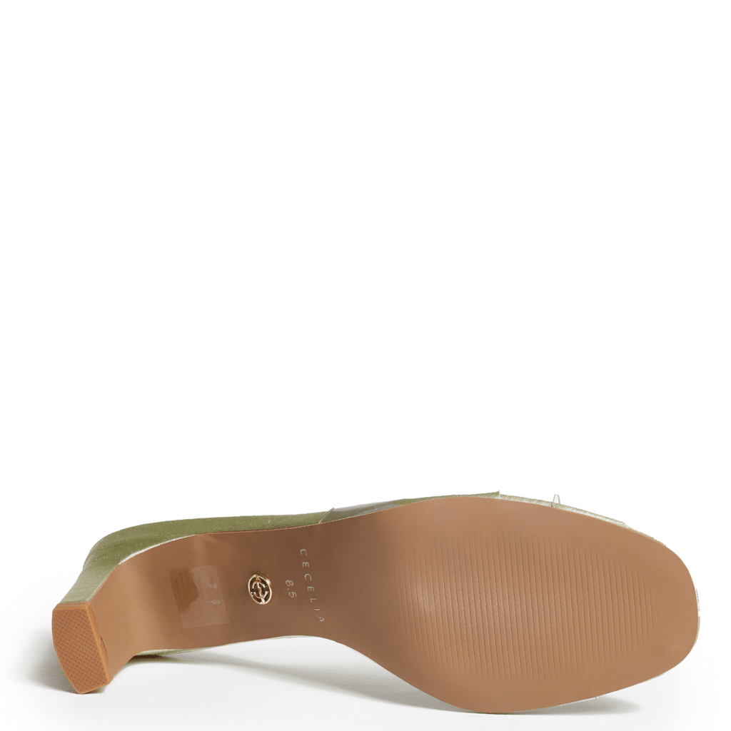 PARK AVE JEWEL - Green Sandal