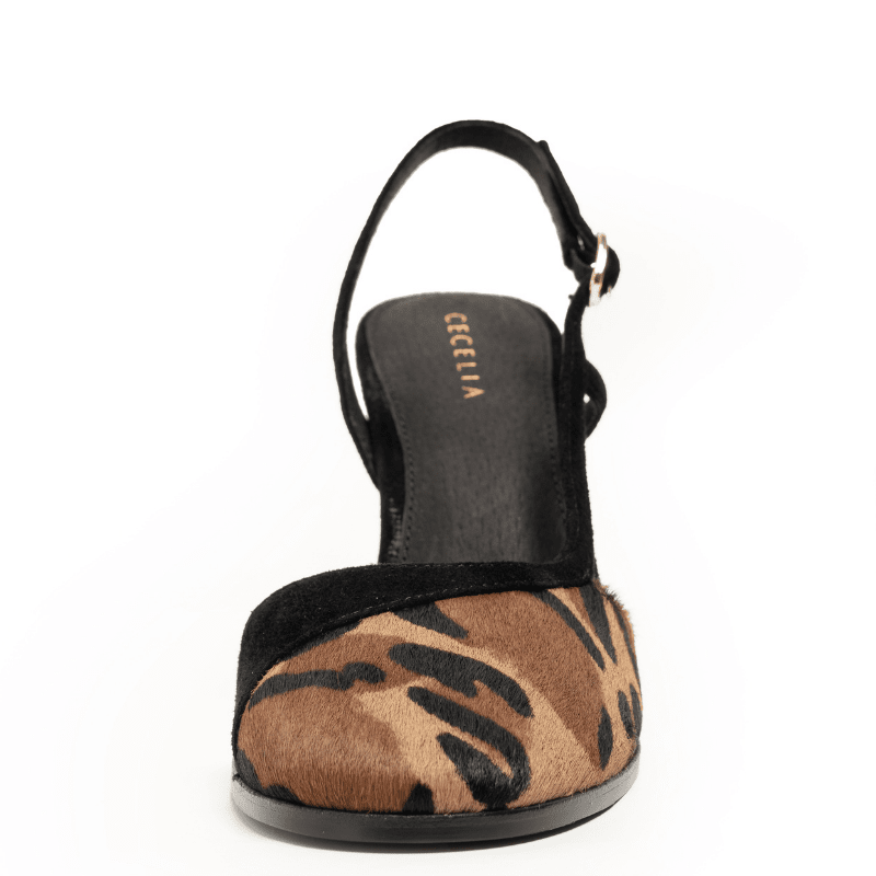 SOPHIA - LEOPARD SLINGBACK
