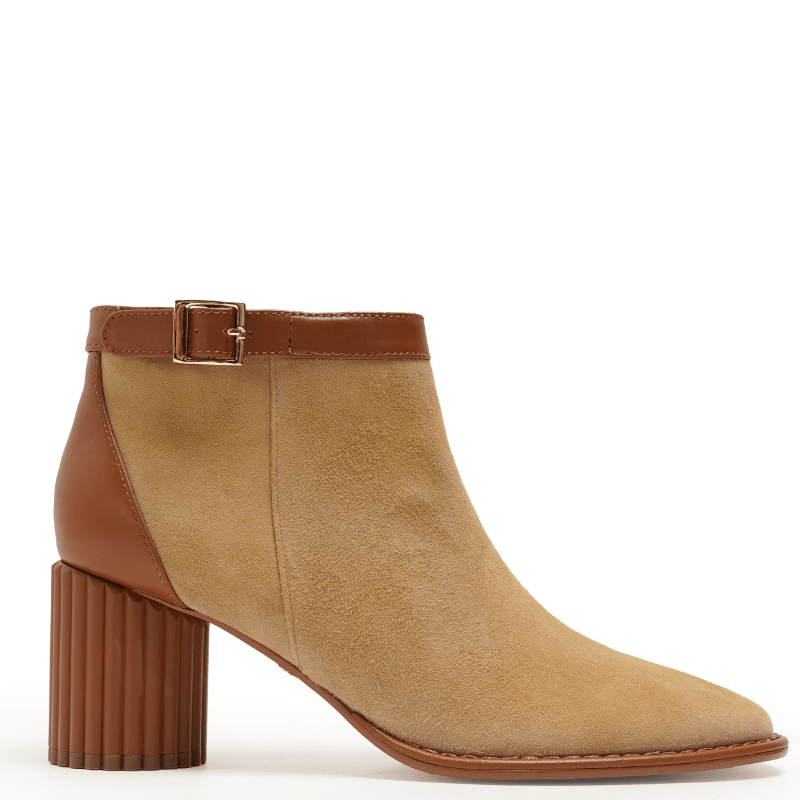 TULIA - NUTELLA SUEDE BOOTIE