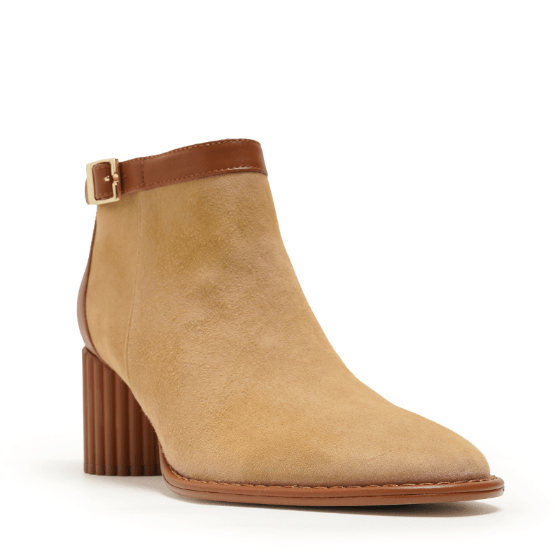 TULIA - NUTELLA SUEDE BOOTIE