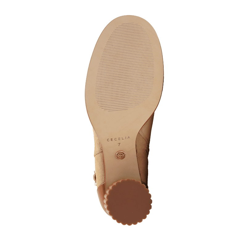TULIA - NUTELLA SUEDE BOOTIE