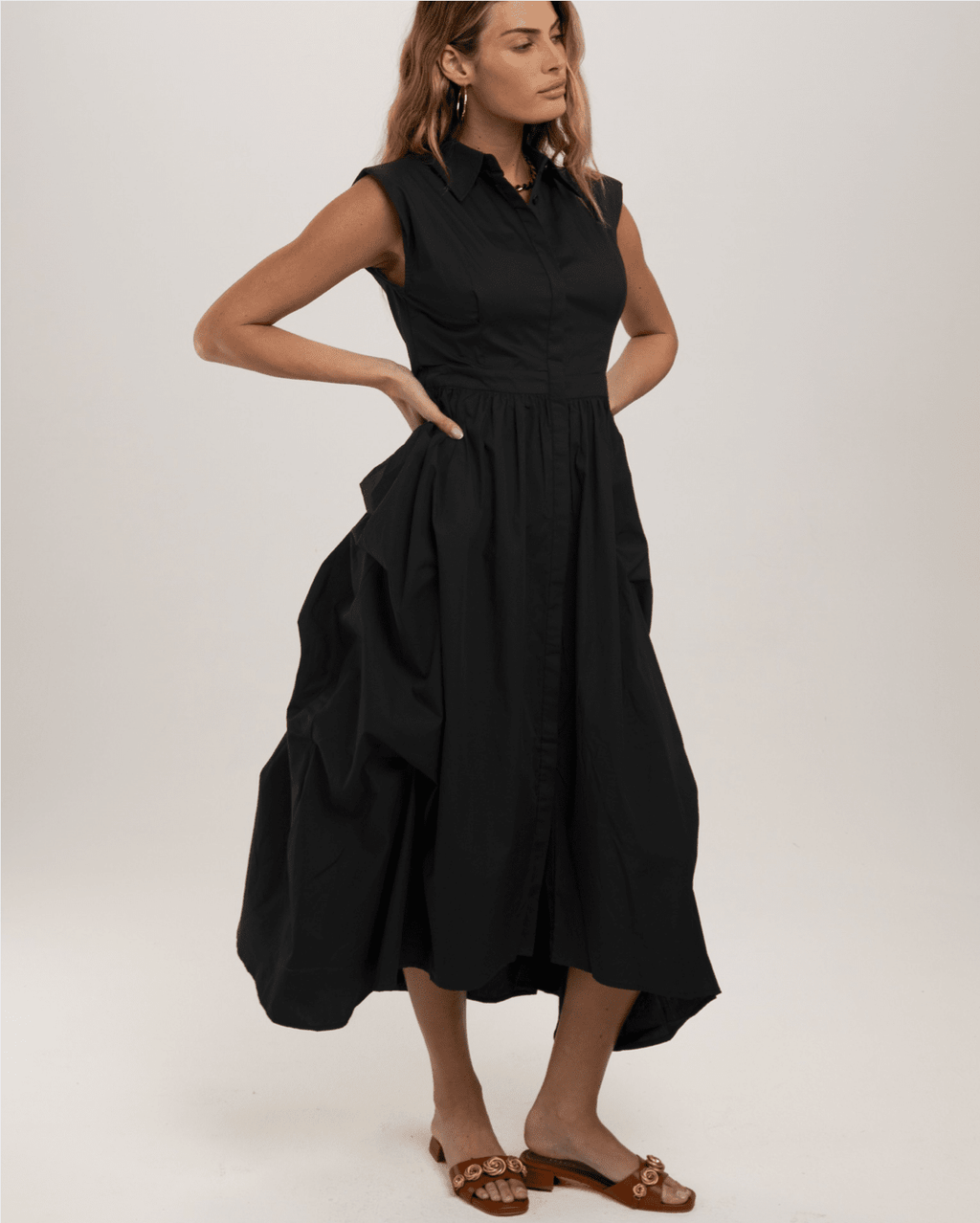 JUSTINE - Black Dress