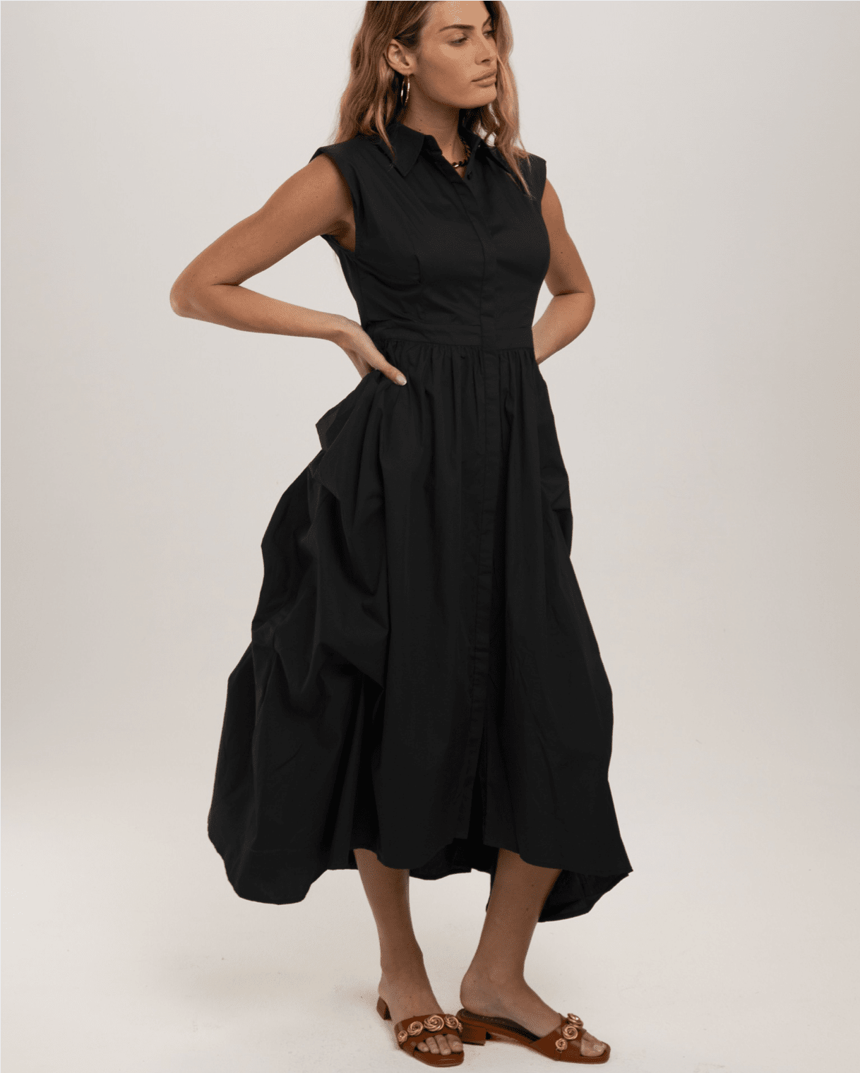 JUSTINE - Black Dress
