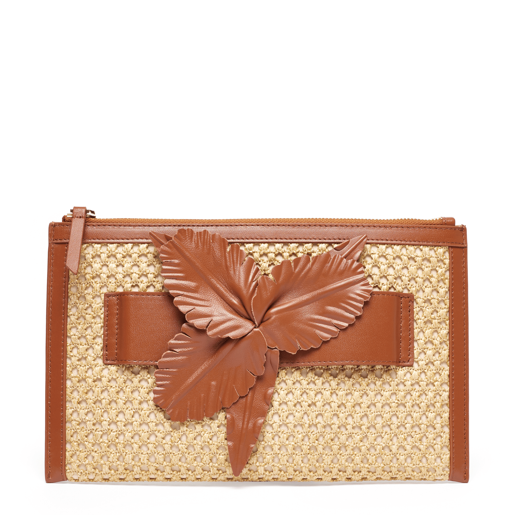 STROLL Cognac and Raffia