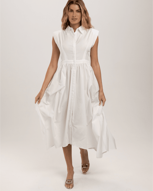 JUSTINE - White Dress
