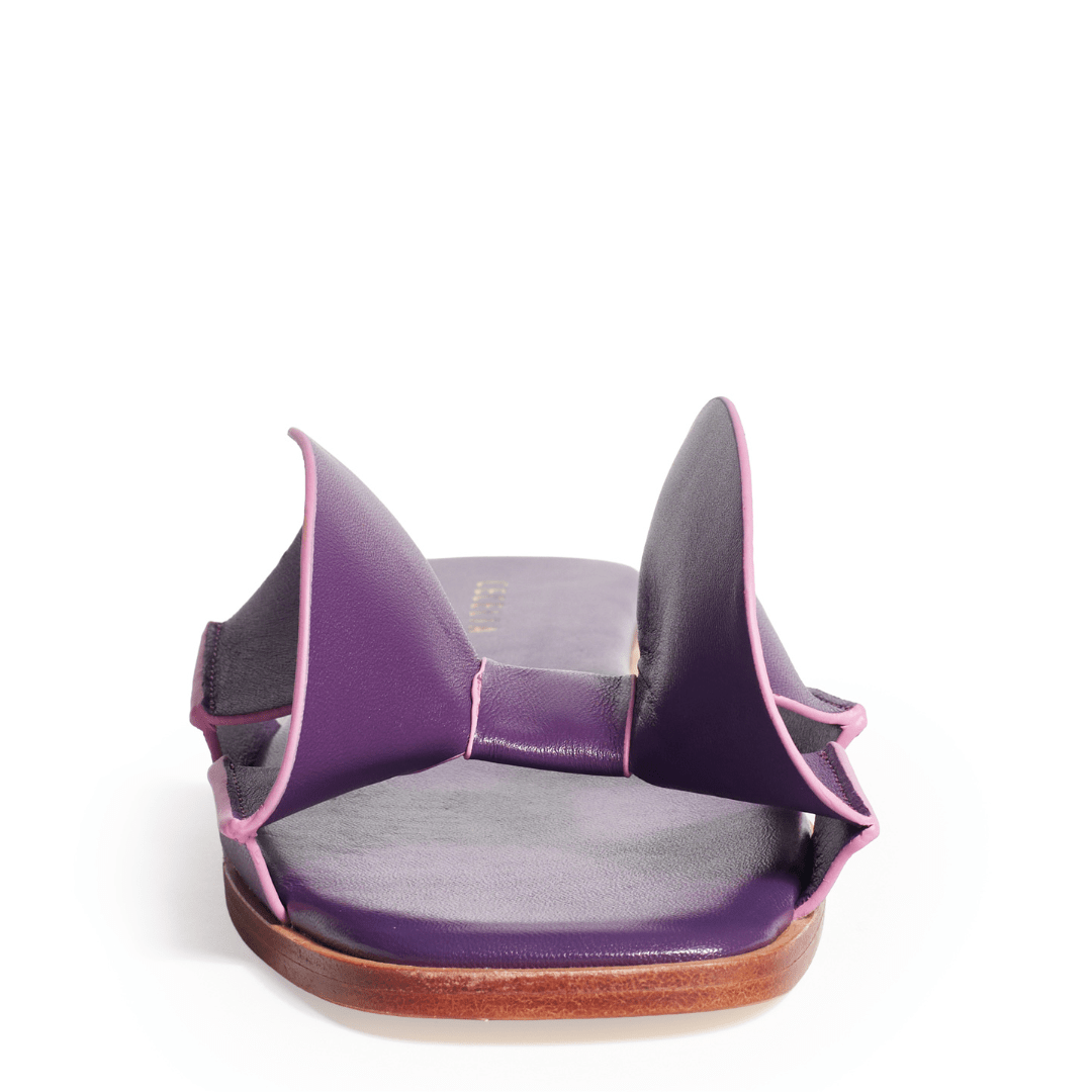 WENDY - Purple Flat Sandal